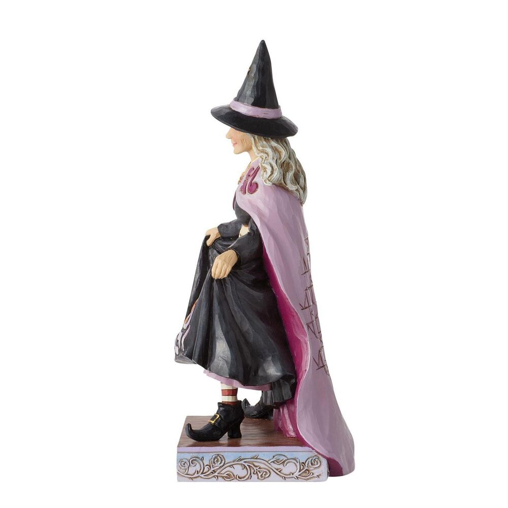 Jim Shore Heartwood Creek Halloween - Witch with Pumpkins Skirt