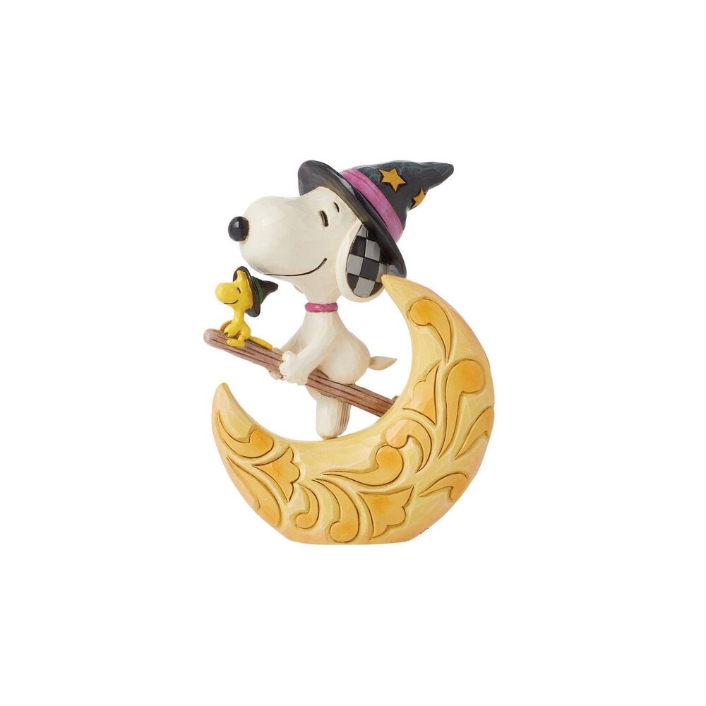Peanuts by Jim Shore - Snoopy Witch with Moon