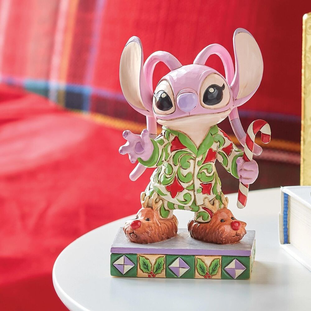 Jim Shore Disney Traditions - Angel in Christmas PJs