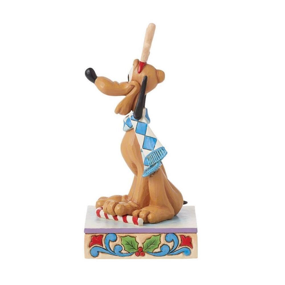 Jim Shore Disney Traditions - Pluto Christmas Holiday
