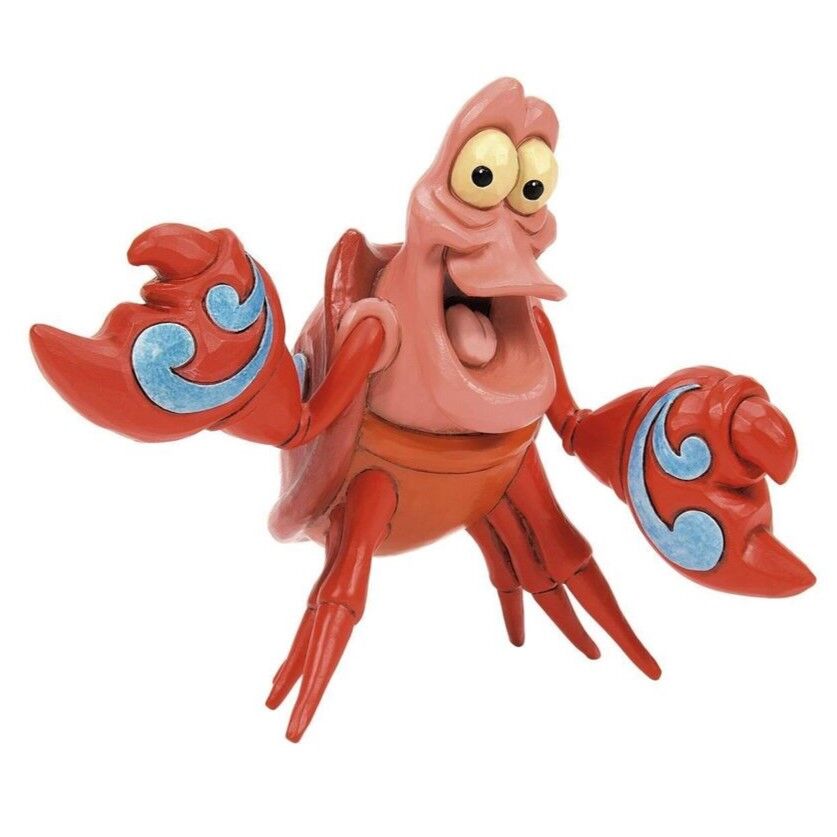 Jim Shore Disney Traditions - Sebastian the Crab Mini Figurine