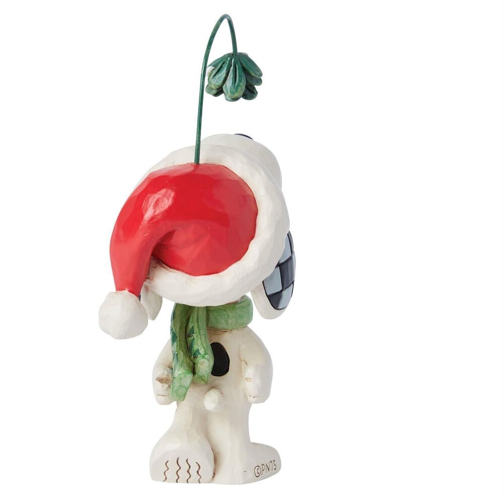 Peanuts by Jim Shore - Snoopy Mistletoe Mini Figurine