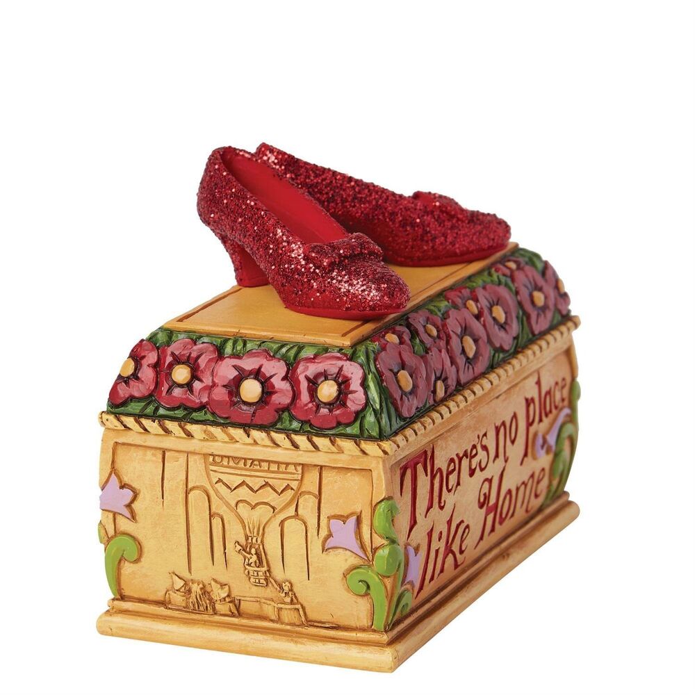 Wizard of Oz by Jim Shore - Ruby Slippers Trinket Box