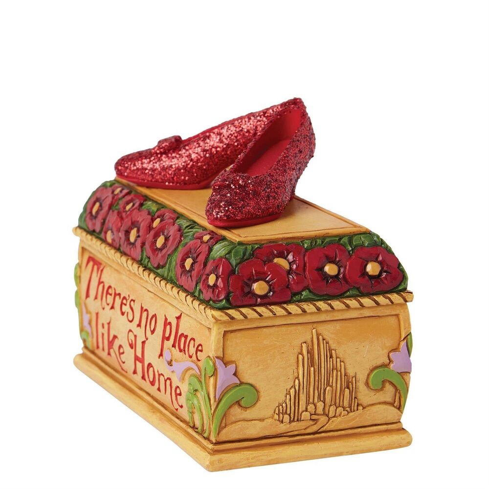 Wizard of Oz by Jim Shore - Ruby Slippers Trinket Box