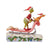 Dr Seuss The Grinch by Jim Shore - Grinch and Max on Sled