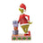 Dr Seuss The Grinch by Jim Shore - Grinch Leaning on Stacked Gifts
