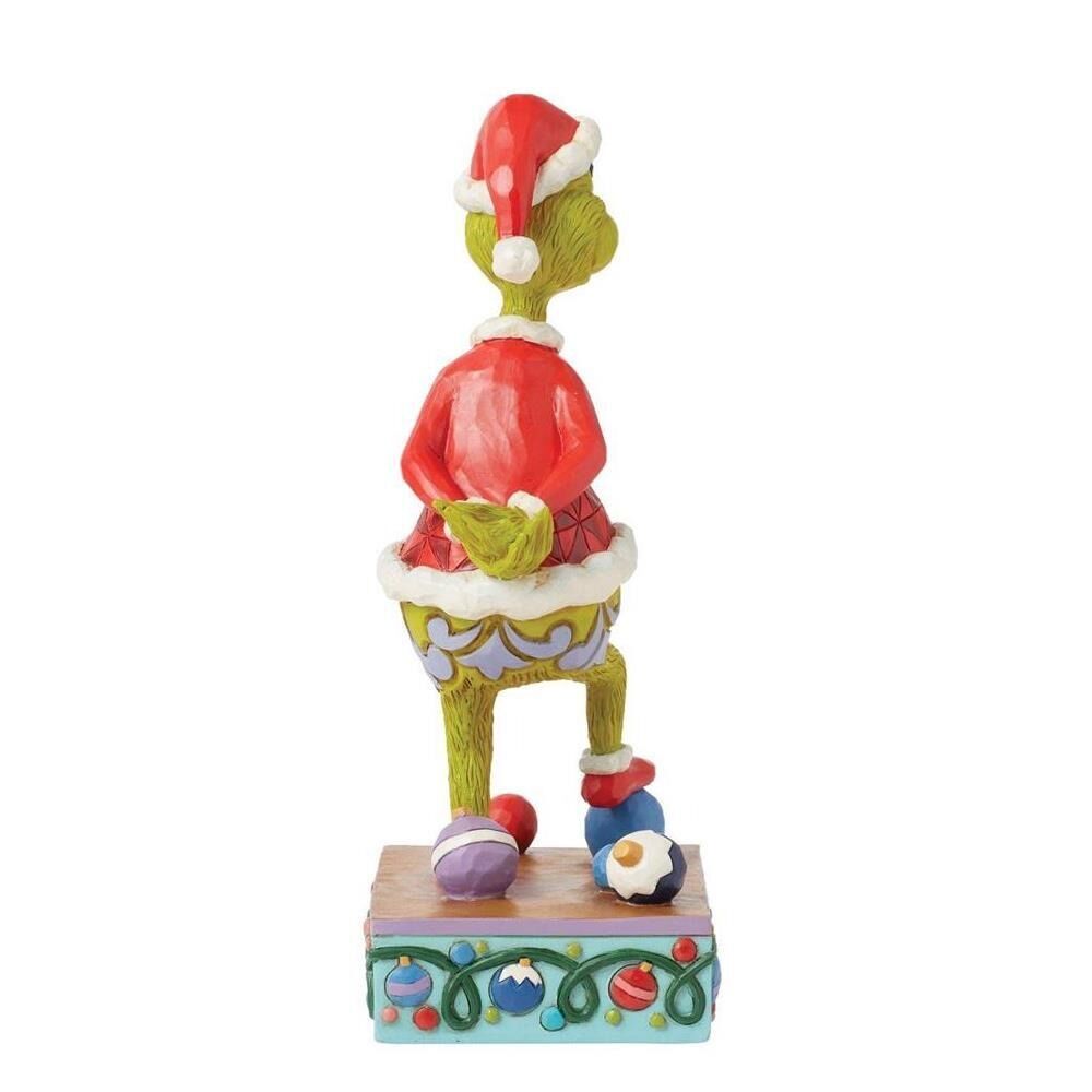 Dr Seuss The Grinch by Jim Shore - Grinch Stepping on Ornaments