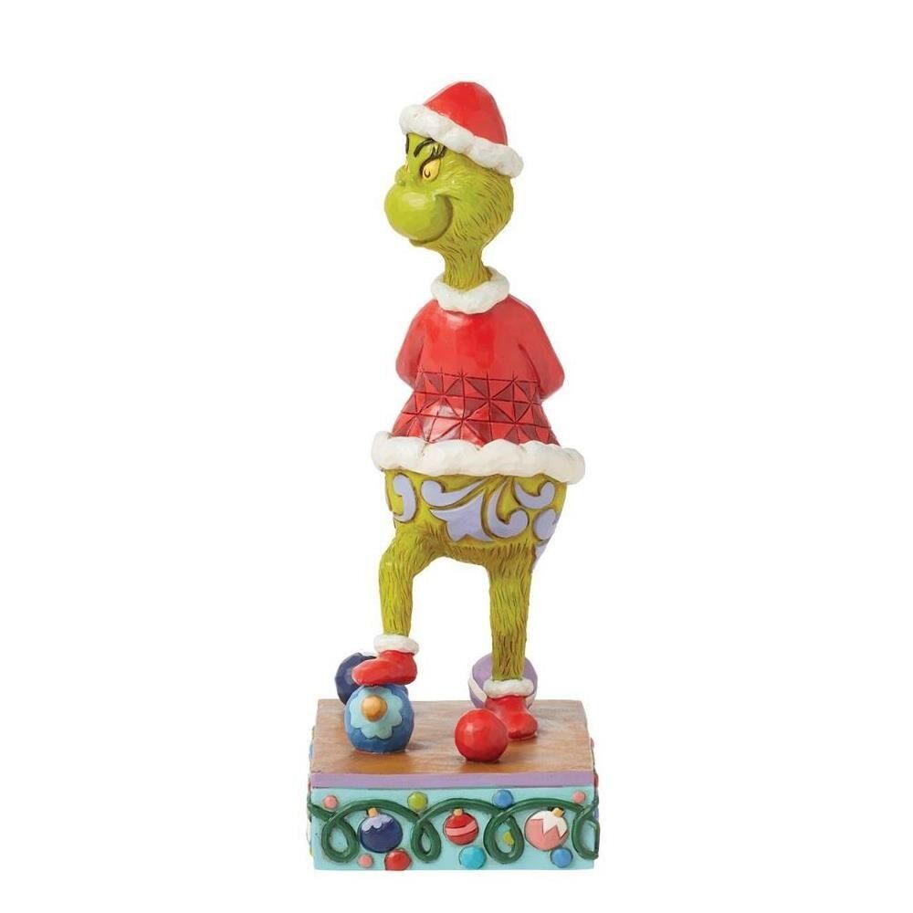 Dr Seuss The Grinch by Jim Shore - Grinch Stepping on Ornaments