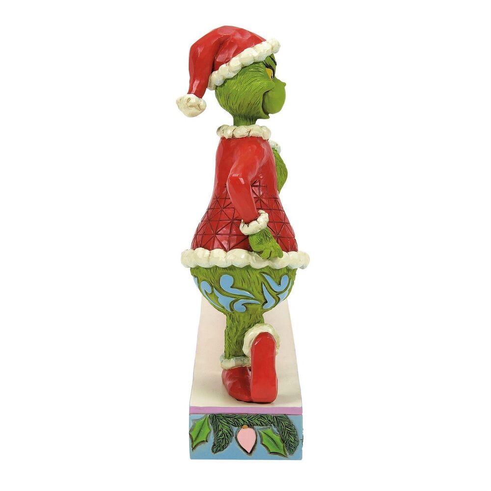 Dr Seuss The Grinch by Jim Shore - "Merry Grinchmas" Word