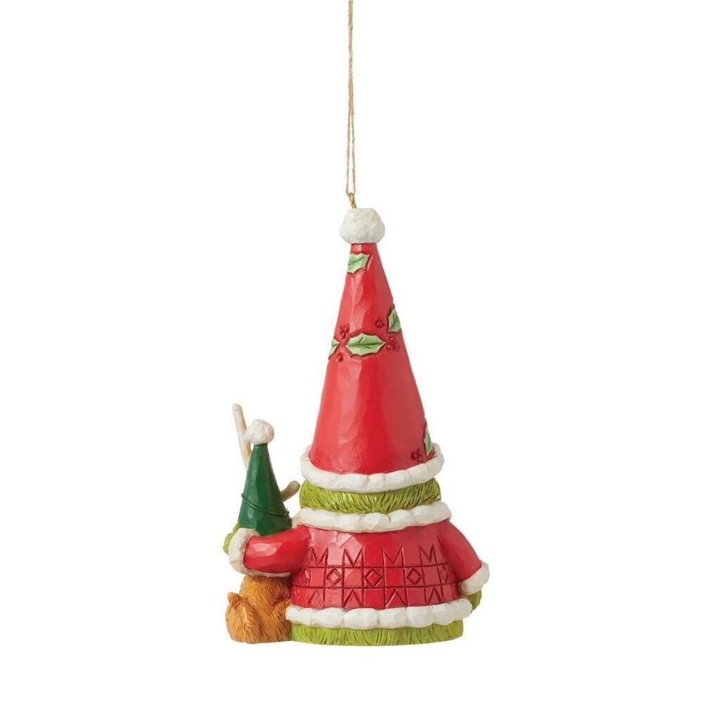 Dr Seuss The Grinch by Jim Shore - Grinch Gnome with Max Hanging Ornament