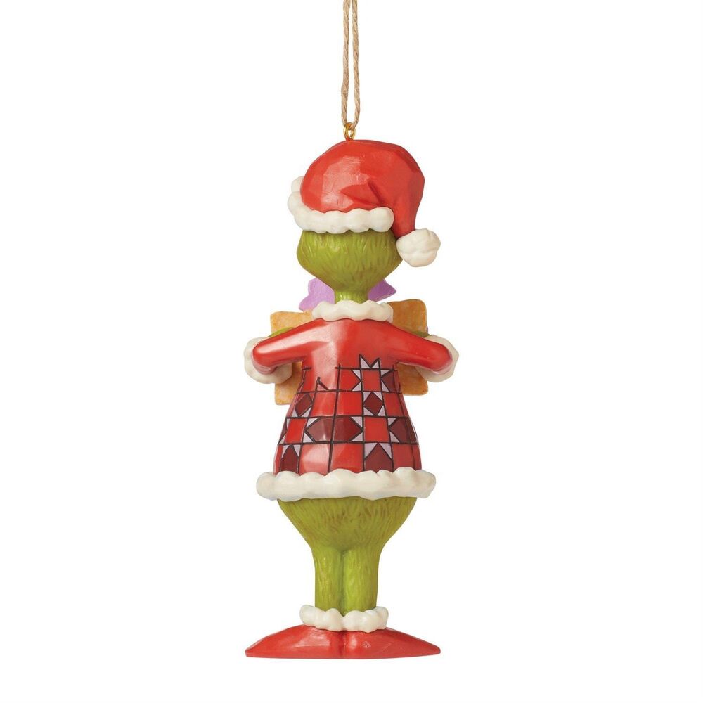 Dr Seuss The Grinch by Jim Shore - Grinch Bad Attitude Hanging Ornament