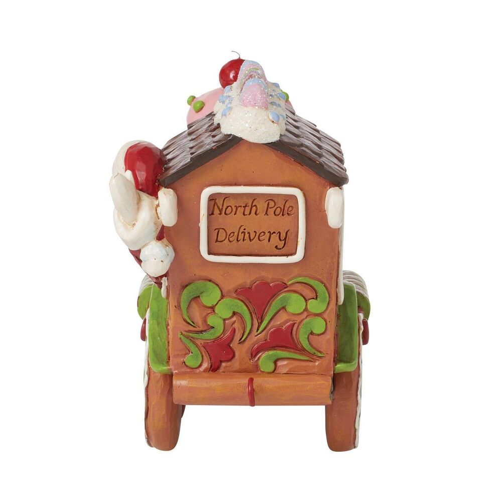 Jim Shore Heartwood Creek Gingerbread Christmas - Gingerbread Train Engine