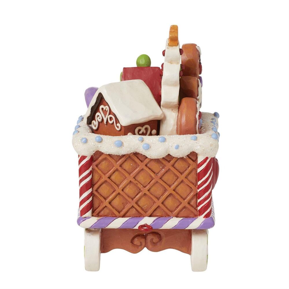 Jim Shore Heartwood Creek Gingerbread Christmas - Gingerbread Train Car