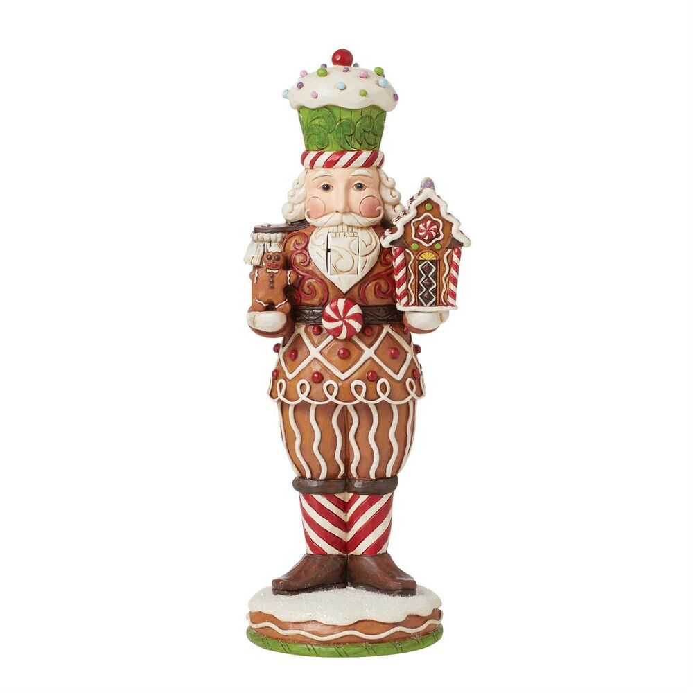 Jim Shore Heartwood Creek Gingerbread Christmas - Gingerbread Nutcracker
