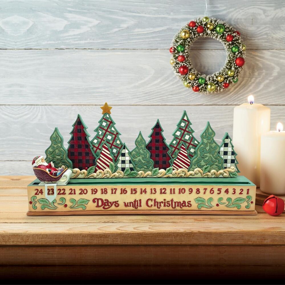 Jim Shore Heartwood Creek Highland Glen - Countdown Calendar