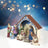 Jim Shore Heartwood Creek - Nativity Figurines 10pc Set 28cm