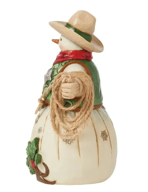 Jim Shore Heartwood Creek - Cowboy Snowman