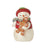 Jim Shore Heartwood Creek - Snowman with Gingerbread Man Mini Figurine