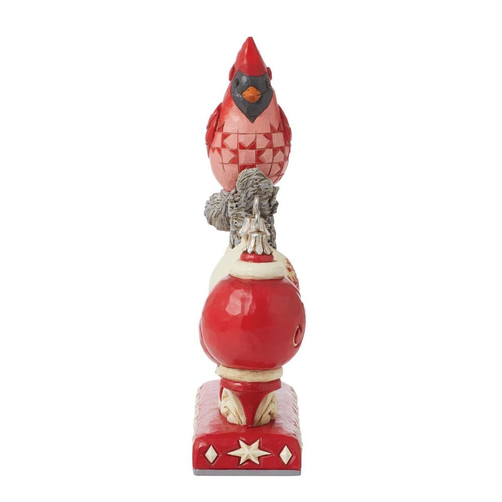 Jim Shore Heartwood Creek Nordic Noel - Christmas Cardinal
