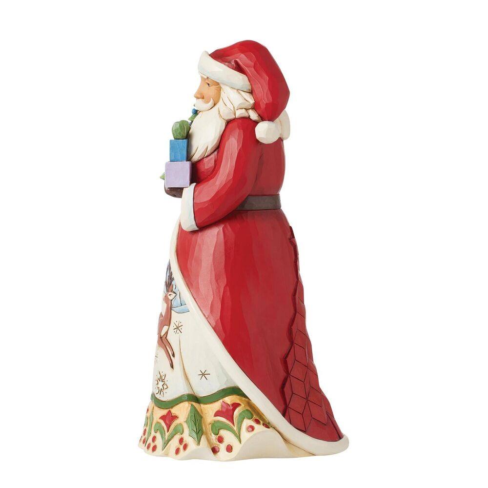 Jim Shore Heartwood Creek - Santa Vintage LED Tree