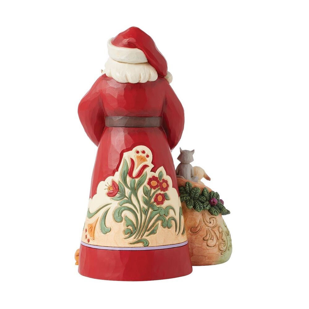 Jim Shore Heartwood Creek - Santa with Pets