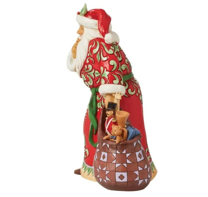 Jim Shore Heartwood Creek - Shush Santa