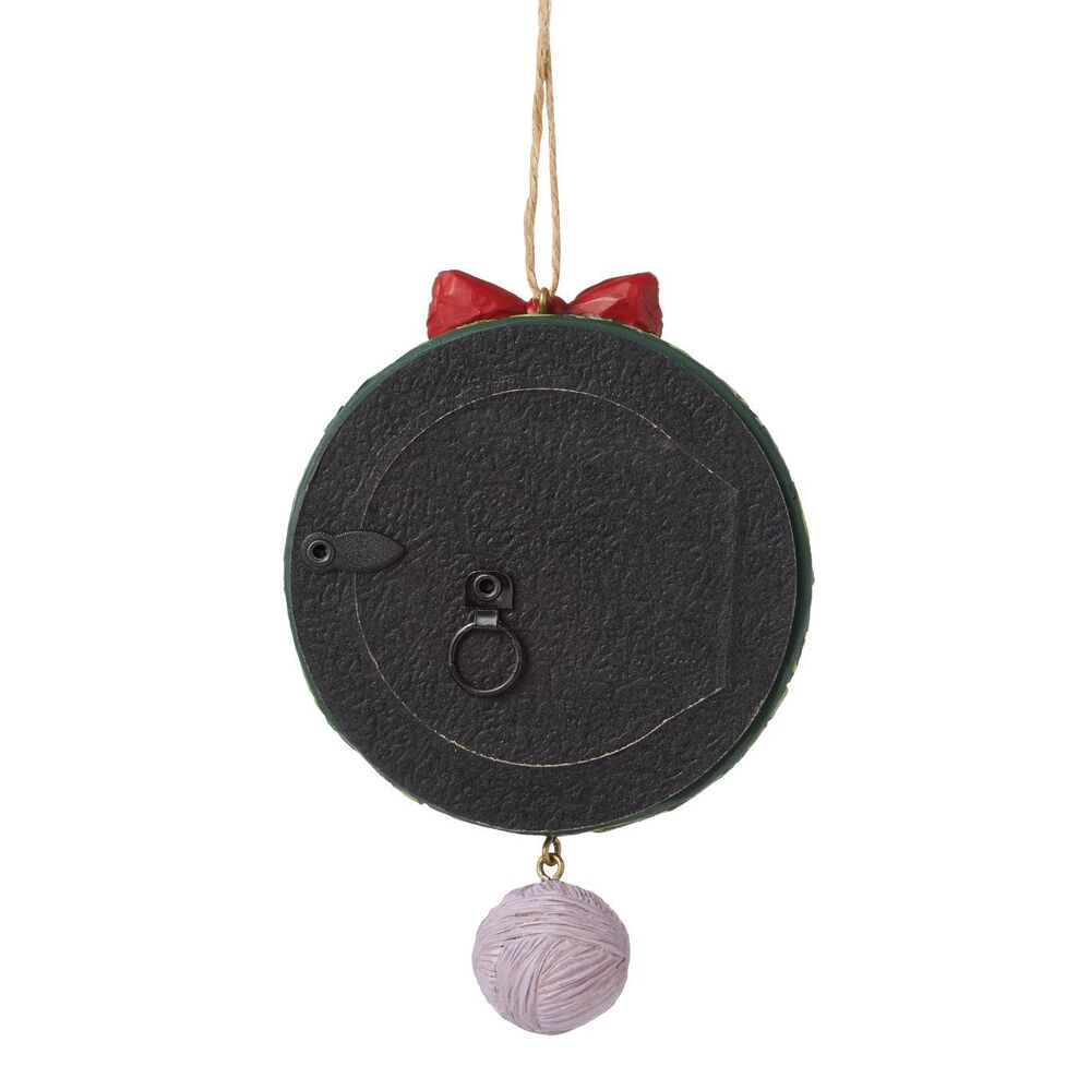 Jim Shore Heartwood Creek - Cat Pet Wreath Frame Hanging Ornament