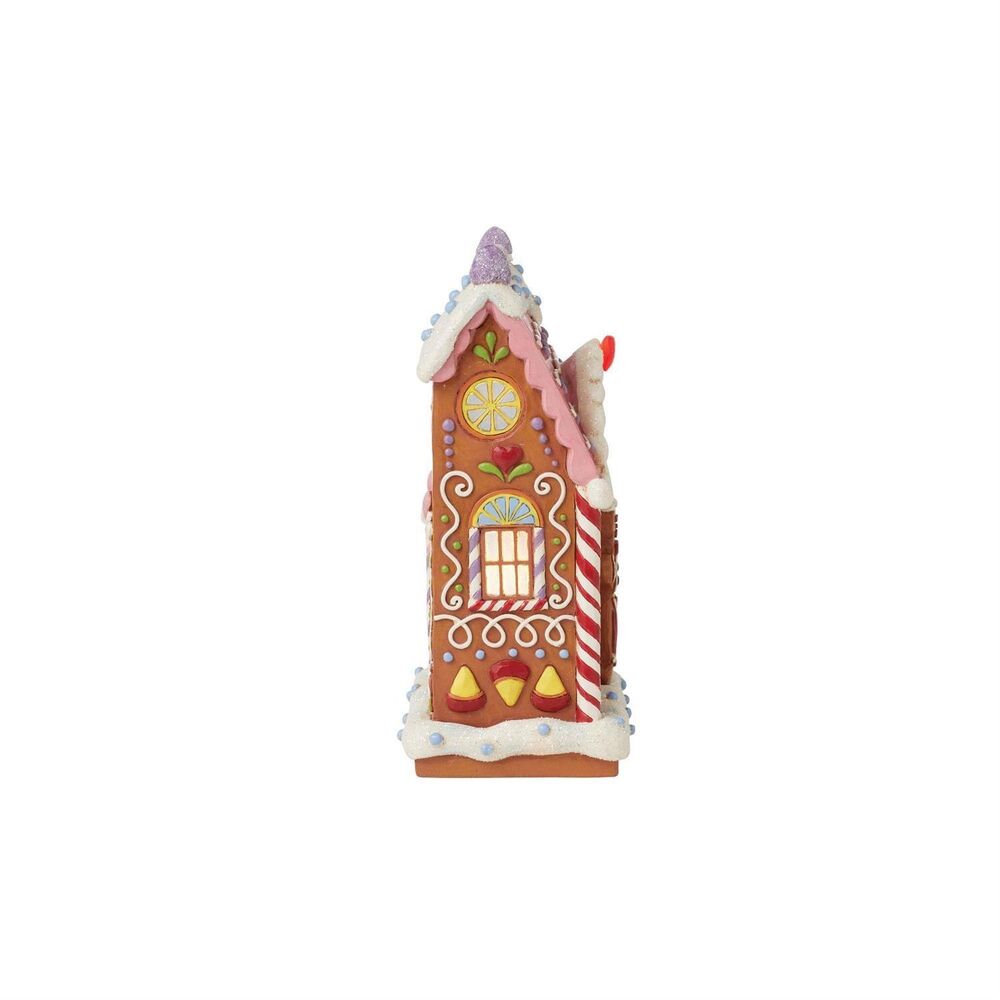 Jim Shore Heartwood Creek Gingerbread Christmas - Gingerbread LED Bakery