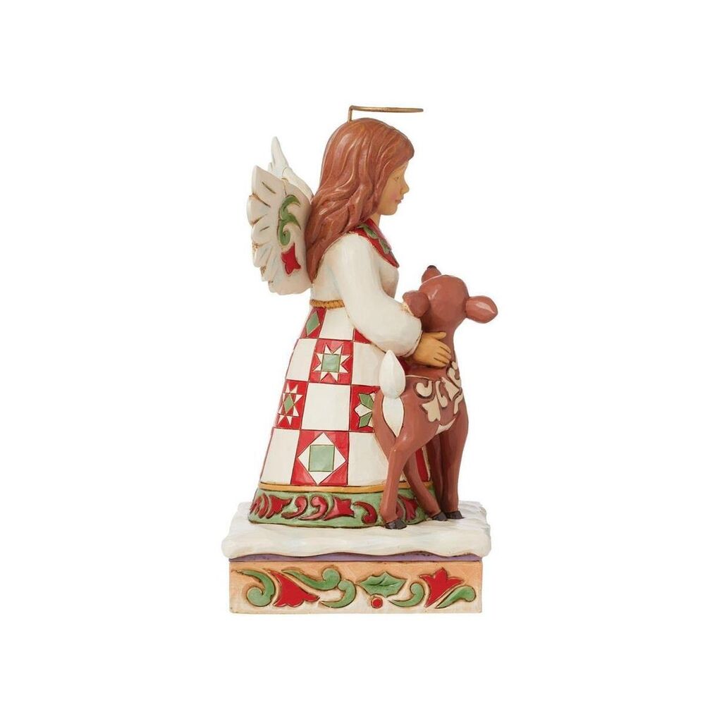 Jim Shore Heartwood Creek - Angel with Deer
