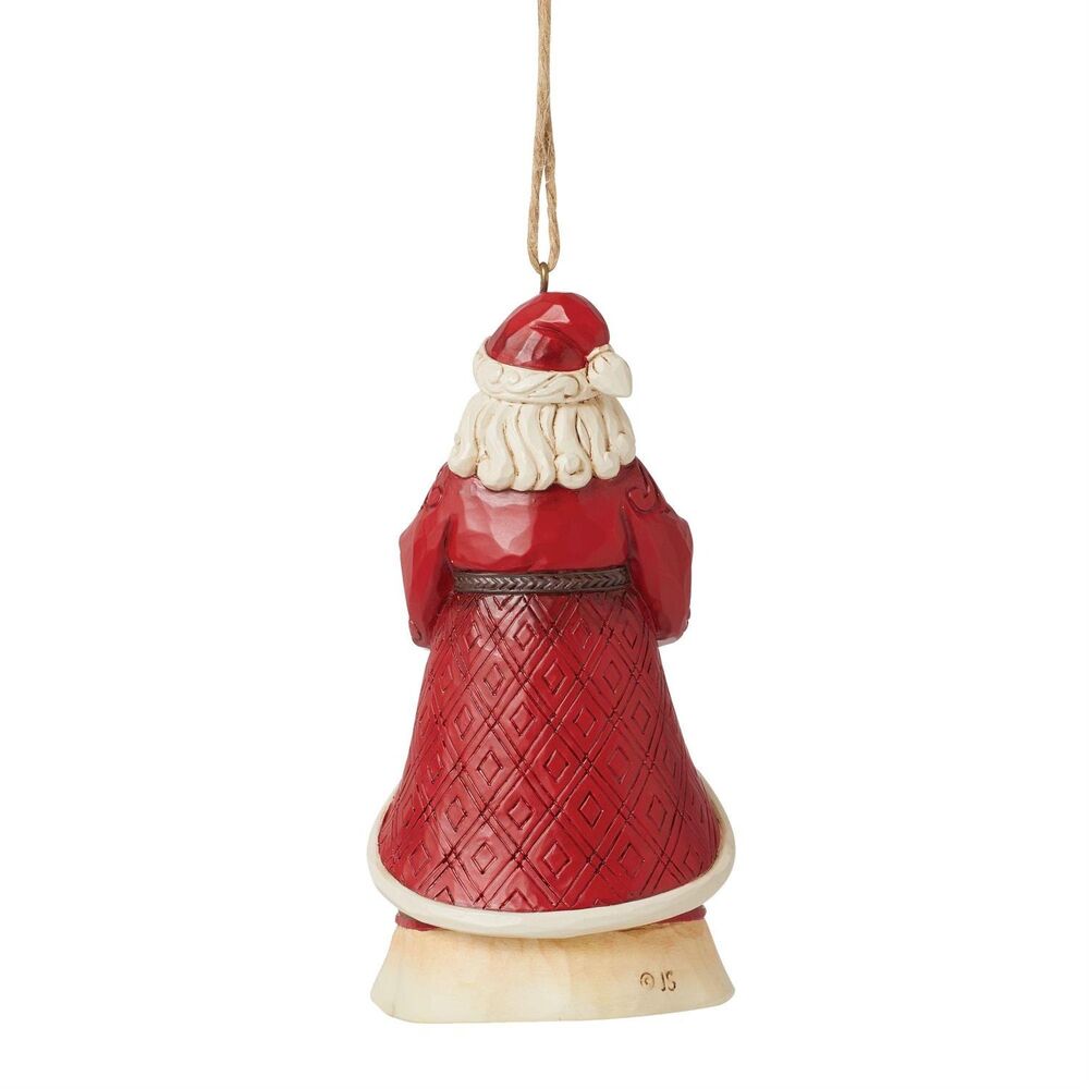 Jim Shore Heartwood Creek Song Series - We Three Kings Santa Hanging Ornament