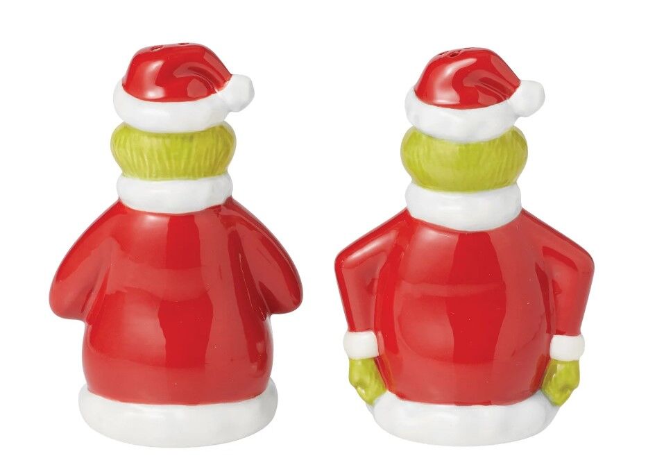 Dr Seuss The Grinch by Jim Shore - Grinch Naughty/Nice Salt & Pepper (Set of 2)