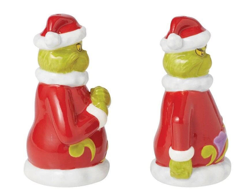 Dr Seuss The Grinch by Jim Shore - Grinch Naughty/Nice Salt & Pepper (Set of 2)
