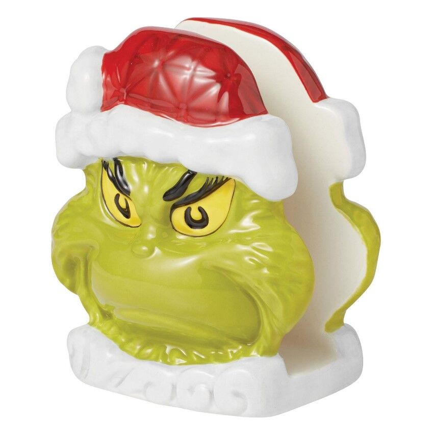 Dr Seuss The Grinch by Jim Shore - Grinch Naughty/Nice Napkin Holder