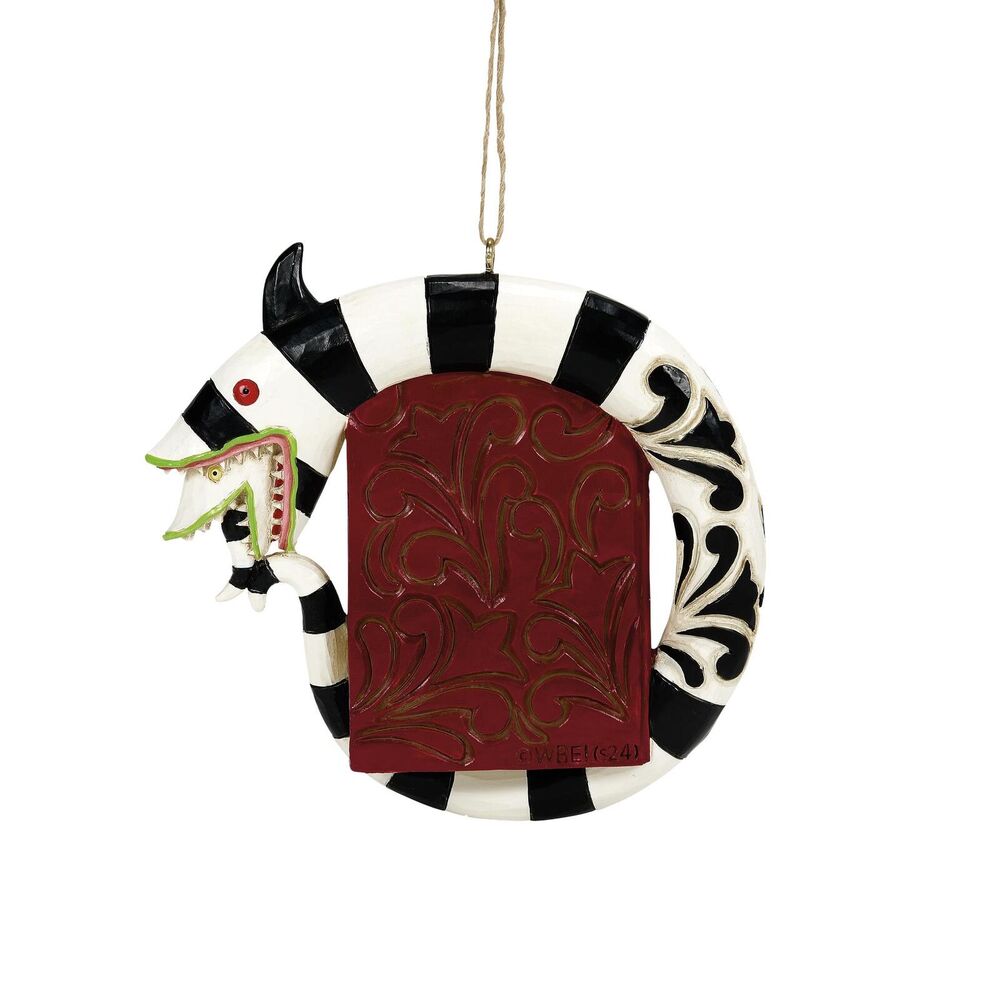 Beetlejuice by Jim Shore - Sand Worm & Book Hanging Ornament
