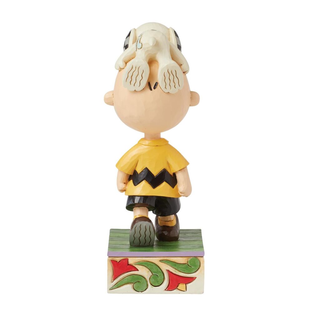 Peanuts by Jim Shore - Snoopy on Charlie Brown's Head