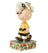 Peanuts by Jim Shore - Snoopy on Charlie Brown's Head