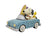 Peanuts by Jim Shore - Snoopy & Woodstock in Car with Surfboards