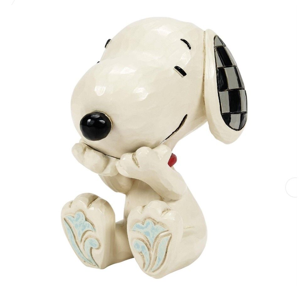 Peanuts by Jim Shore - Snoopy Laughing Mini Figurine