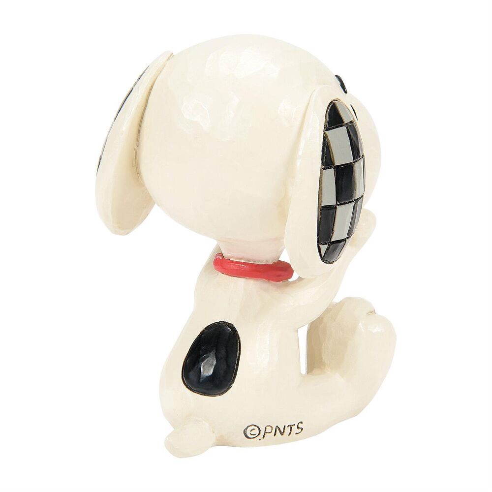 Peanuts by Jim Shore - Snoopy Laughing Mini Figurine