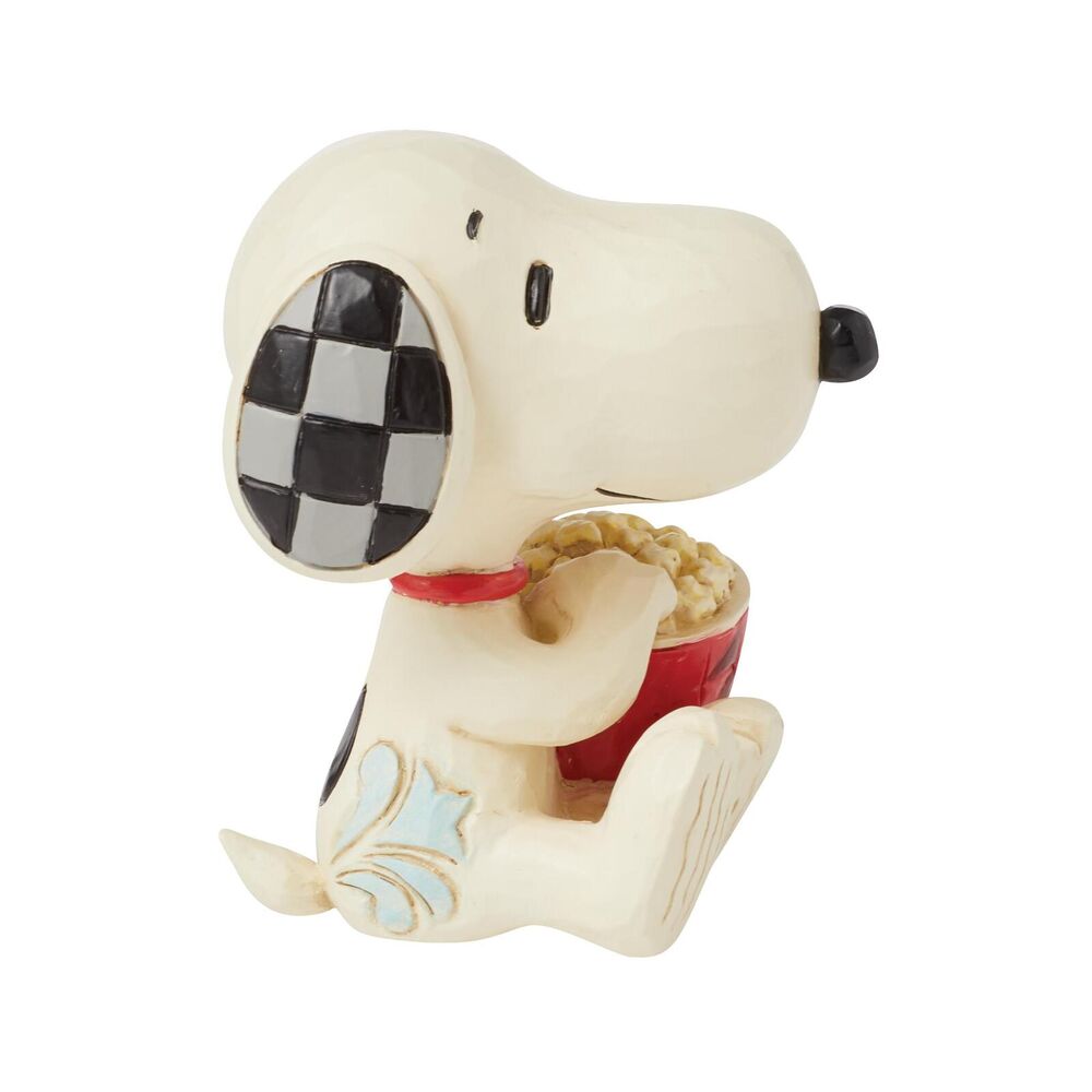 Peanuts by Jim Shore - Snoopy Popcorn Mini Figurine