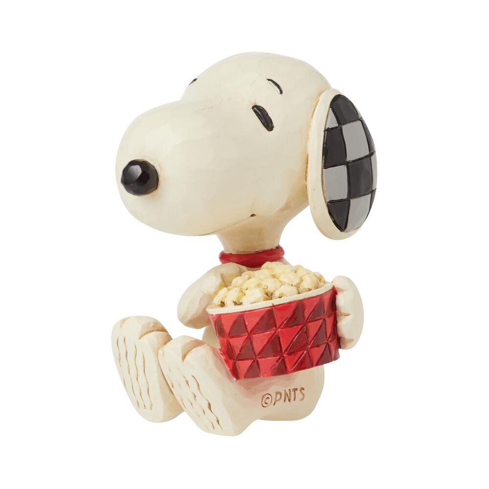 Peanuts by Jim Shore - Snoopy Popcorn Mini Figurine