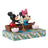 Jim Shore Disney Traditions - Mickey & Minnie LED Love Rowboat