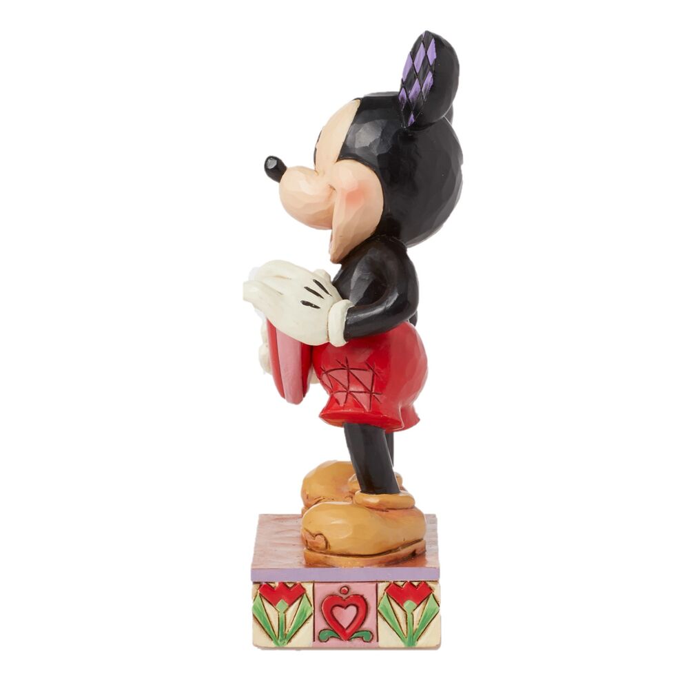 Jim Shore Disney Traditions - Mickey Heart Personalisable