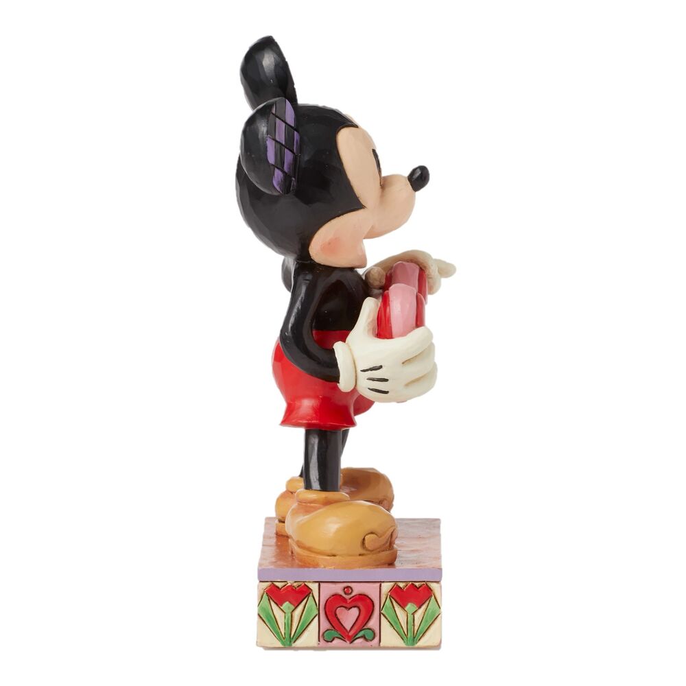 Jim Shore Disney Traditions - Mickey Heart Personalisable