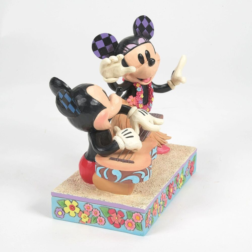 Jim Shore Disney Traditions - Mickey & Minnie Hawaii