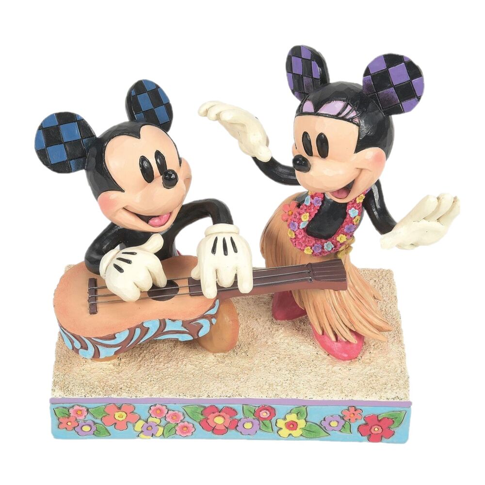 Jim Shore Disney Traditions - Mickey & Minnie Hawaii