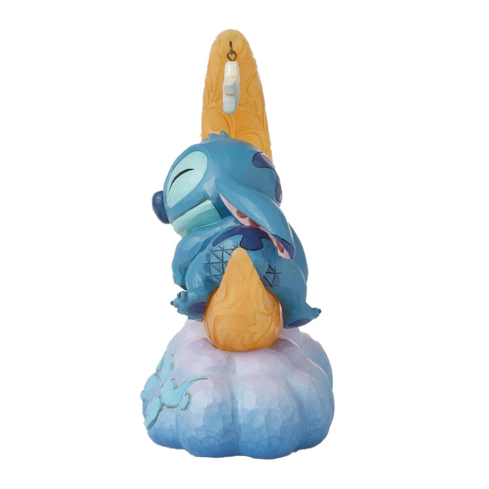 Jim Shore Disney Traditions - Stitch & Scrump on LED Moon