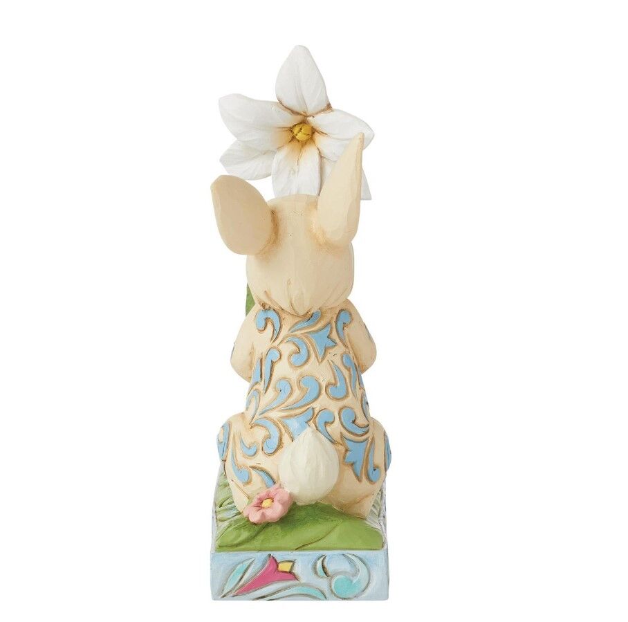 Jim Shore Heartwood Creek - Bunny and Easter Lily