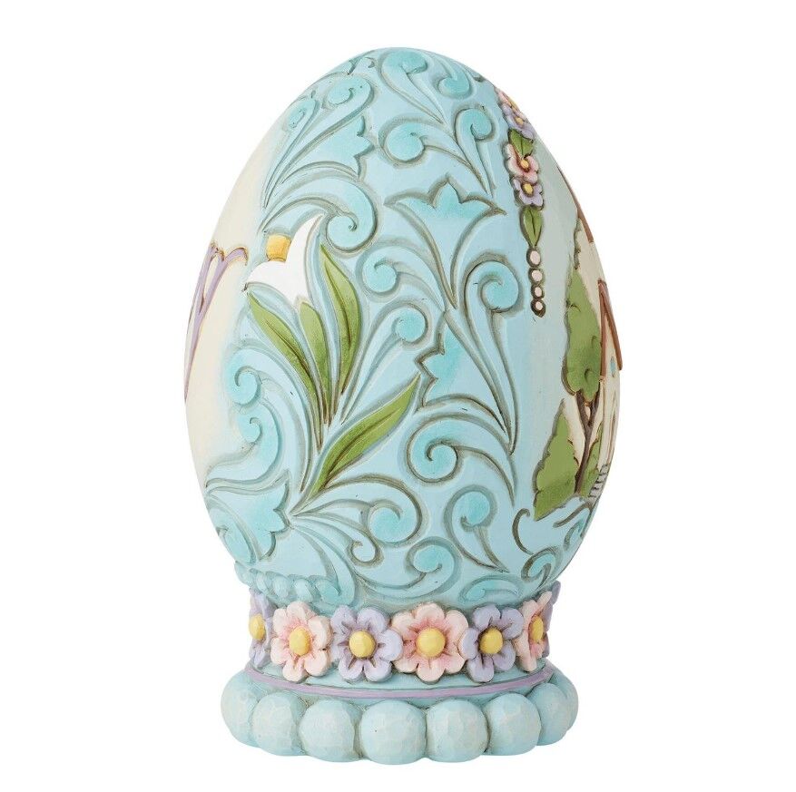 Jim Shore Heartwood Creek - Egg with Church Scene
