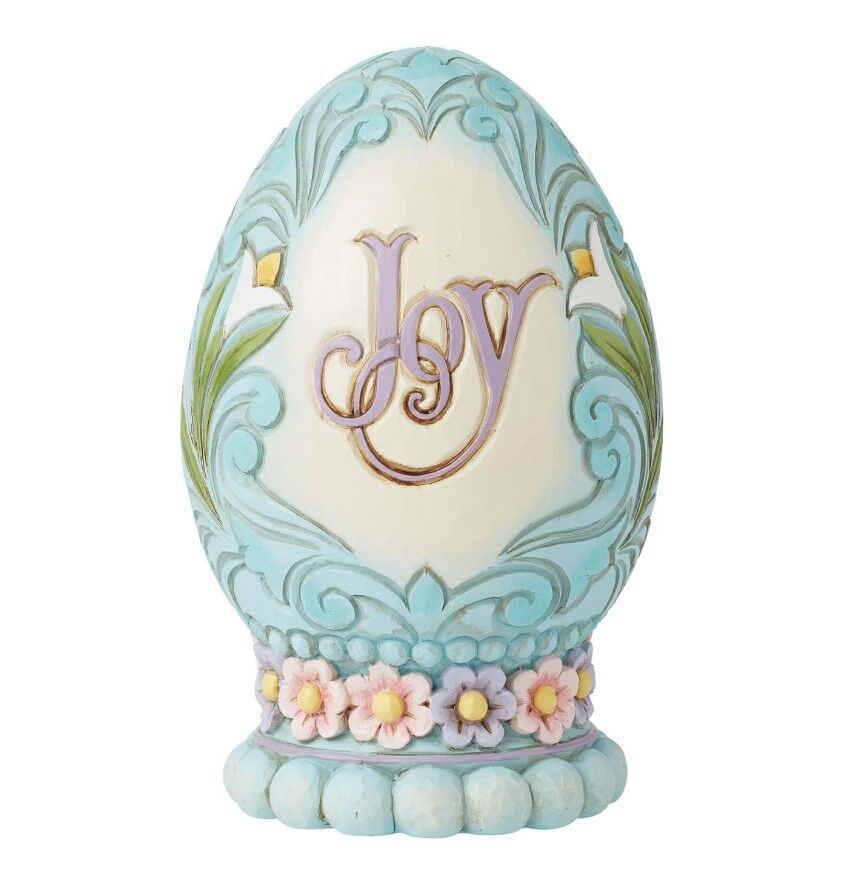Jim Shore Heartwood Creek - Egg with Church Scene